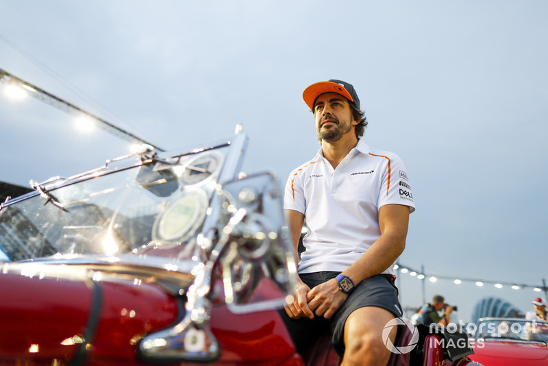 Versenyzői parádé Szingapúrból - F1 2018