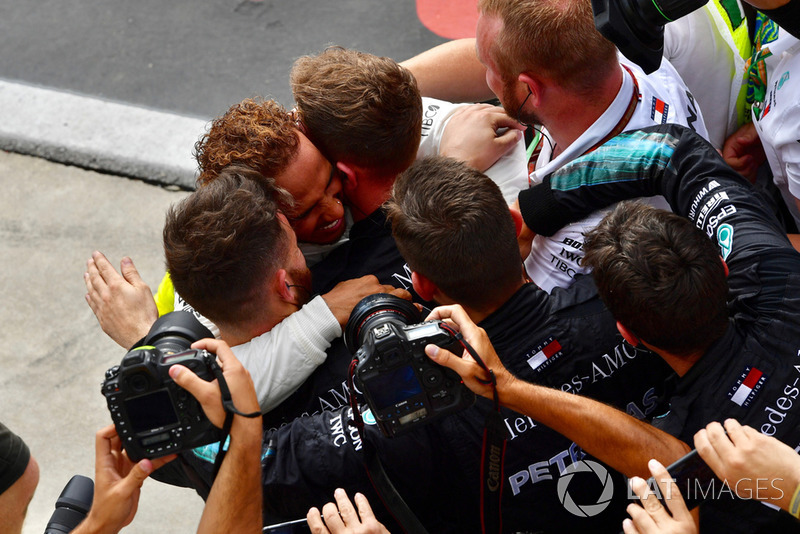 Lewis Hamilton győzelme az Olasz Nagydíjon