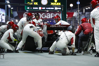 Marcus Ericsson, Sauber C37, au stand