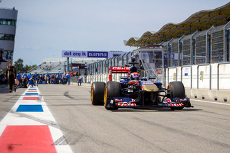 Max Verstappen in actie tijdens de Gamma Racing Day 2015