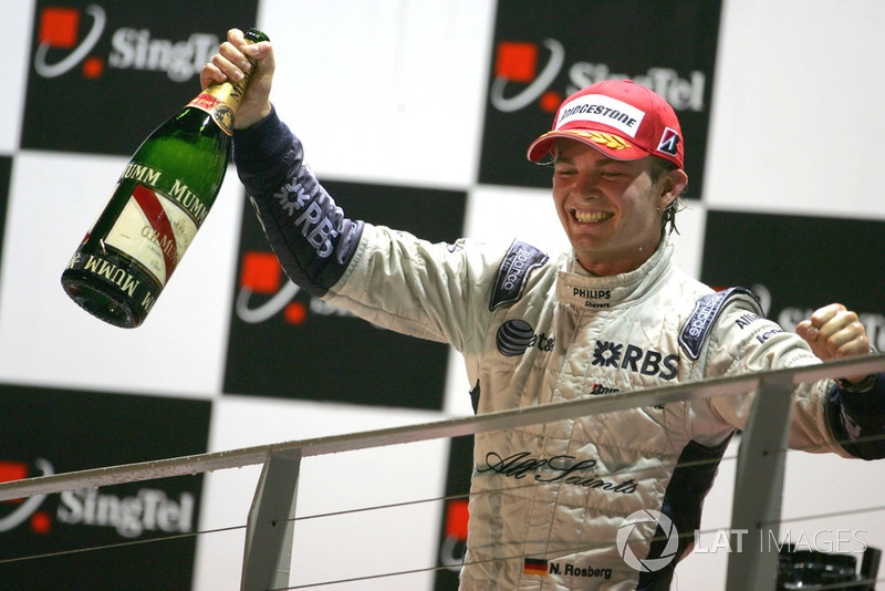 Nico Rosberg, Williams sur le podium
