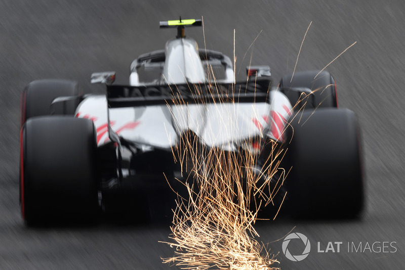 Kevin Magnussen, Haas F1 Team VF-18 sparks