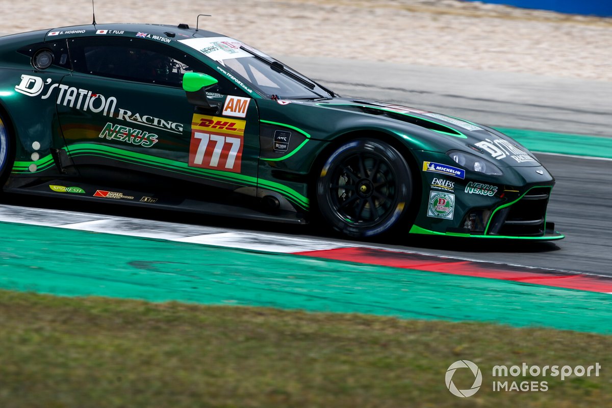#777 D'Station Racing Aston Martin Vantage AMR: Satoshi Hoshino, Tomonobu Fujii, Andrew Watson