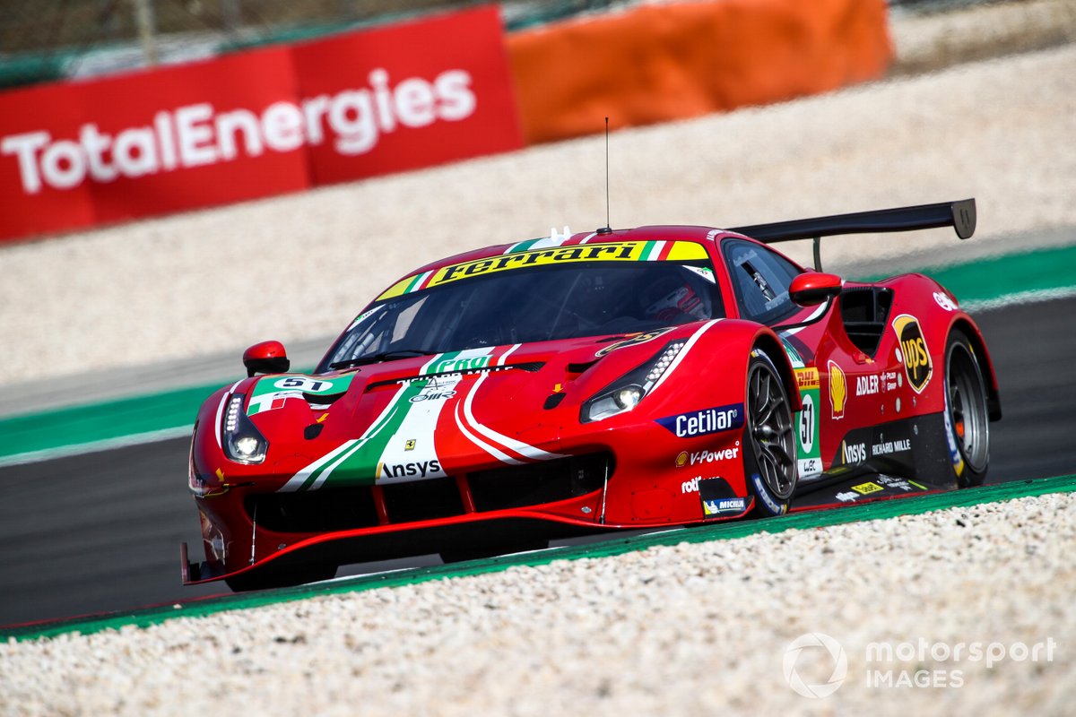 #51 AF Corse Ferrari 488 GTE EVO: Alessandro Pier Guidi, James Calado