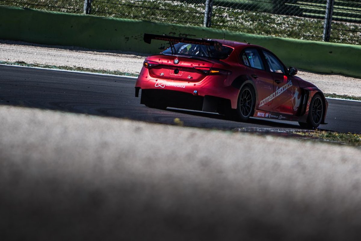 Stefano Coletti, Luca Filippi, Romeo Ferraris, Alfa Romeo Giulia ETCR
