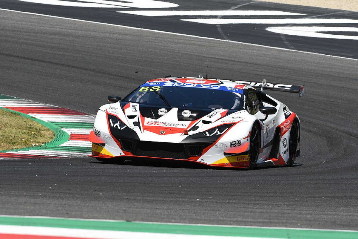 #88 LP Racing, Lamborghini Huracan GT3 Evo: Pietro Perolini, Angelo Negro, Lorenzo Veglia