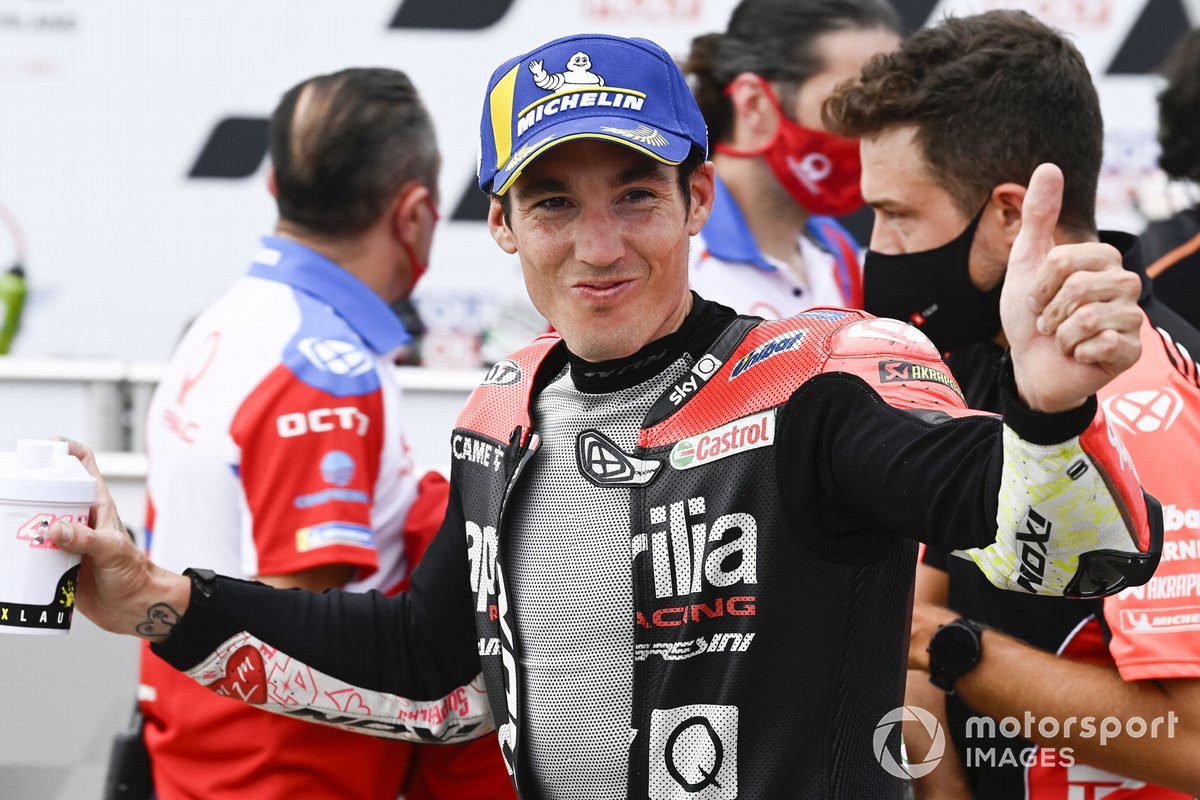Tercero Aleix Espargaró, Aprilia Racing Team Gresini