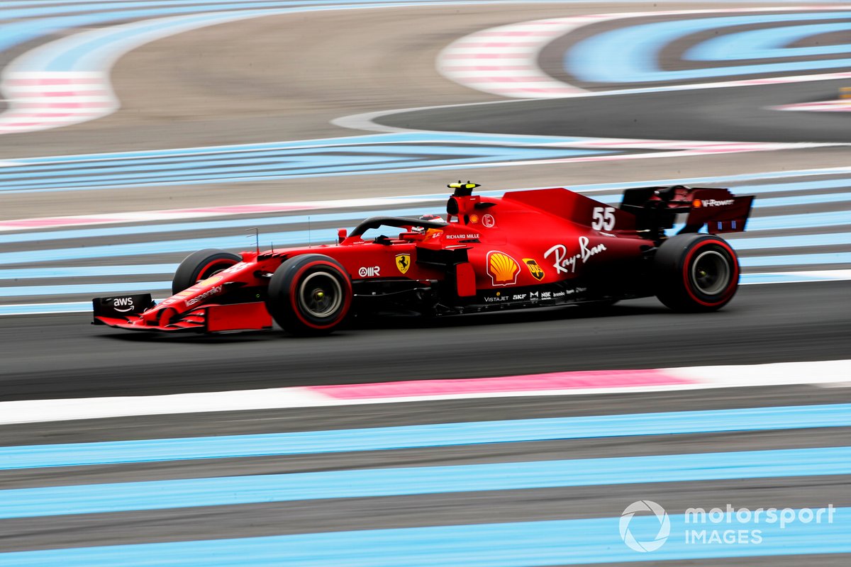 Carlos Sainz Jr., Ferrari SF21