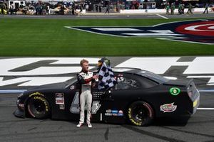 Race winner Ty Gibbs, Joe Gibbs Racing, Toyota Supra