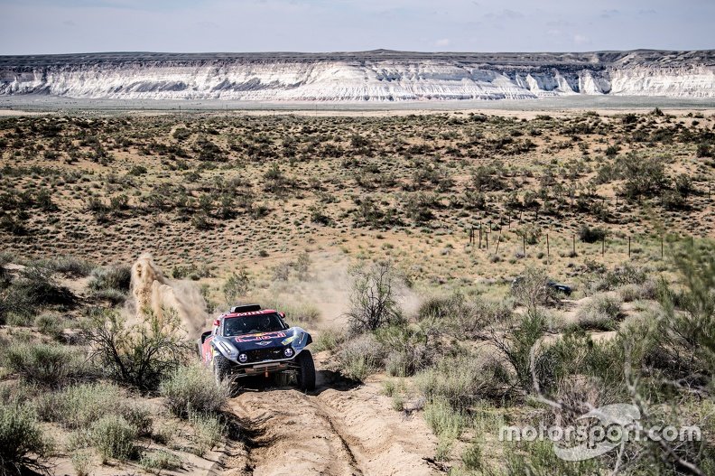 Stephane Peterhansel, Andrea Mayer, MINI X-Raid