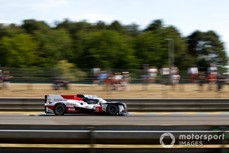#8 Toyota Gazoo Racing Toyota TS050: Sébastien Buemi, Kazuki Nakajima, Fernando Alonso