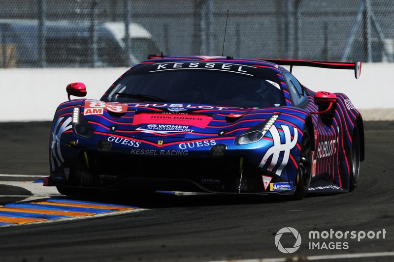 #83 Kessel Racing Ferrari 488 GTE Manuela Gostner, Rahel Frey, Michelle Gatting