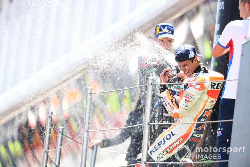 Fabio Quartararo, Petronas Yamaha SRT, Marc Marquez, Repsol Honda Team