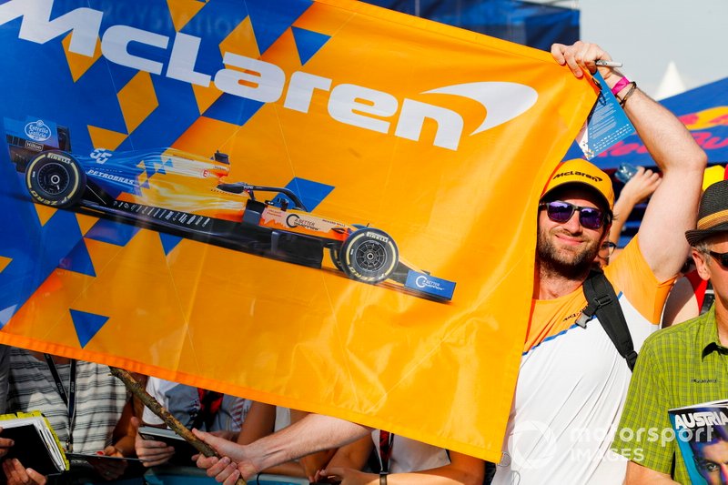 McLaren taraftarı