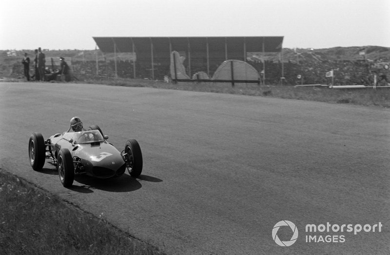 El ganador del GP de Holanda 1961: Wolfgang von Trips, Ferrari 156