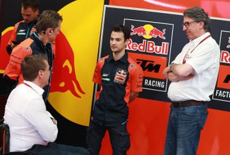 Pit Beirer, Mike Leitner, Red Bull KTM Factory Racing, Dani Pedrosa, Red Bull KTM Factory Racing Test Rider, Stefan Pierer, CEO KTM Group