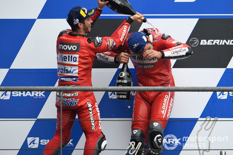 Danilo Petrucci, Ducati Team, Andrea Dovizioso, Ducati Team
