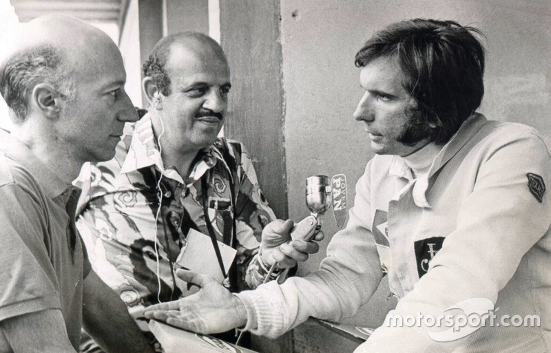 Claudio Carsughi e Emerson Fittipaldi