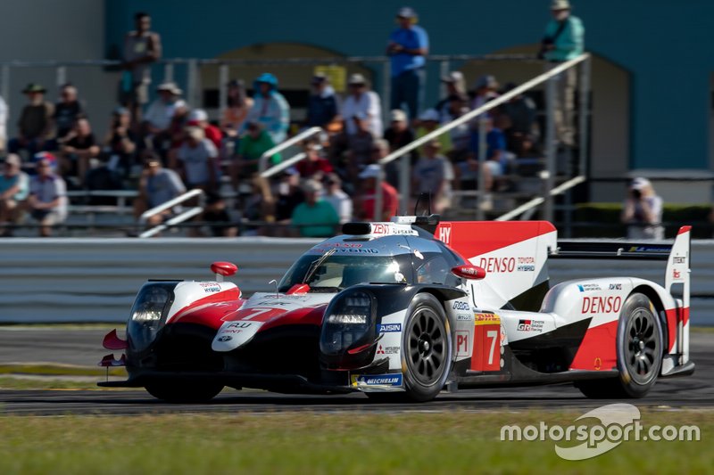 #7 Toyota Gazoo Racing Toyota TS050: Mike Conway, Jose Maria Lopez, Kamui Kobayashi