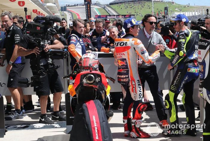 Marc Marquez, Repsol Honda Team, Valentino Rossi, Yamaha Factory Racing