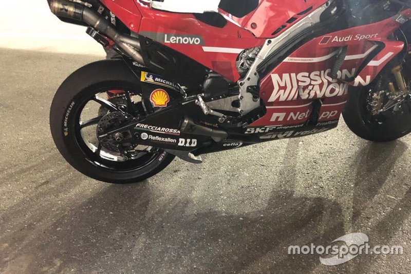 Ducati Team bike detail