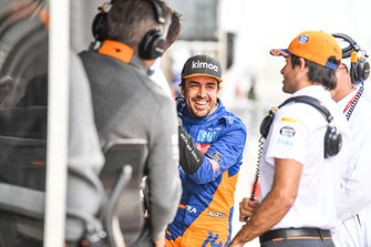 Fernando Alonso, McLaren en Carlos Sainz Jr., McLaren