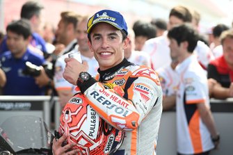 Yarış galibi Marc Marquez, Repsol Honda Team, parc ferme