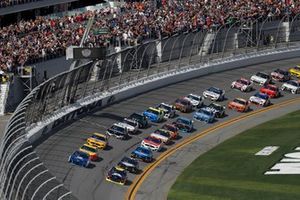 Start zum 61. Daytona 500, Auftakt der NASCAR Cup-Saison 2019: William Byron, Hendrick Motorsports, Chevrolet Camaro Axalta, führt