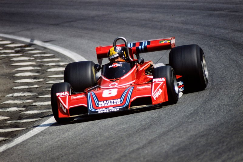 José Carlos Pace - de 1972 a 1977 - 72 corridas - 1 vitória