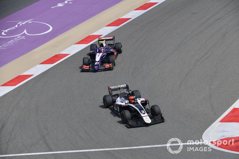 Nikita Mazepin, ART Grand Prix et Ralph Boschung, TRIDENT