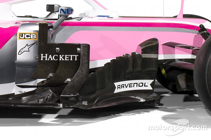 Racing Point livery detail