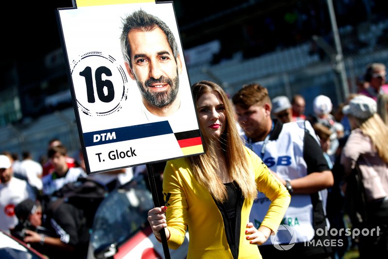Grid girl di Timo Glock, BMW Team RMG