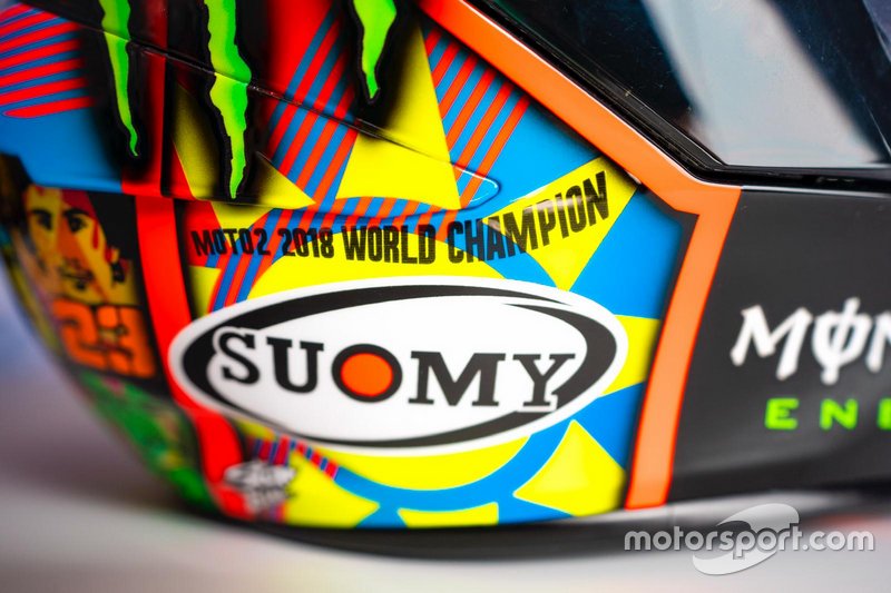 Il casco di Francesco Bagnaia, Pramac Racing