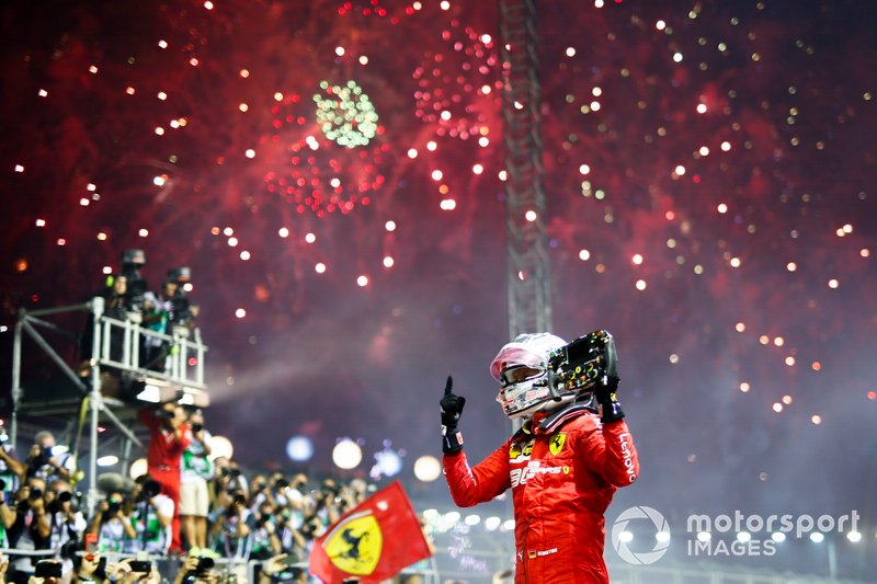 Sebastian Vettel - 14 victorias con Ferrari
