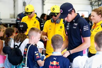 Lance Stroll, Racing Point, Daniel Ricciardo, Renault F1 Team ve Nico Hulkenberg, Renault F1 Team
