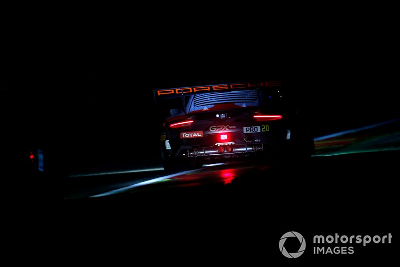 #20 GPX Racing Porsche 911 GT3 R: Kevin Estre, Michael Christensen, Richard Lietz