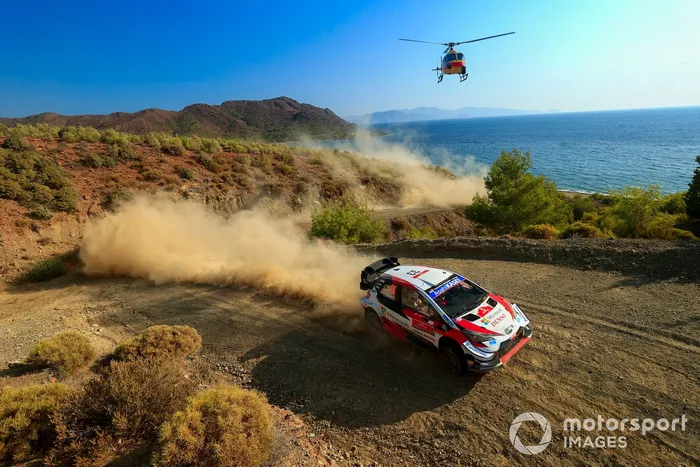 Elfyn Evans, Scott Martin, Toyota Gazoo Racing WRT Toyota Yaris WRC