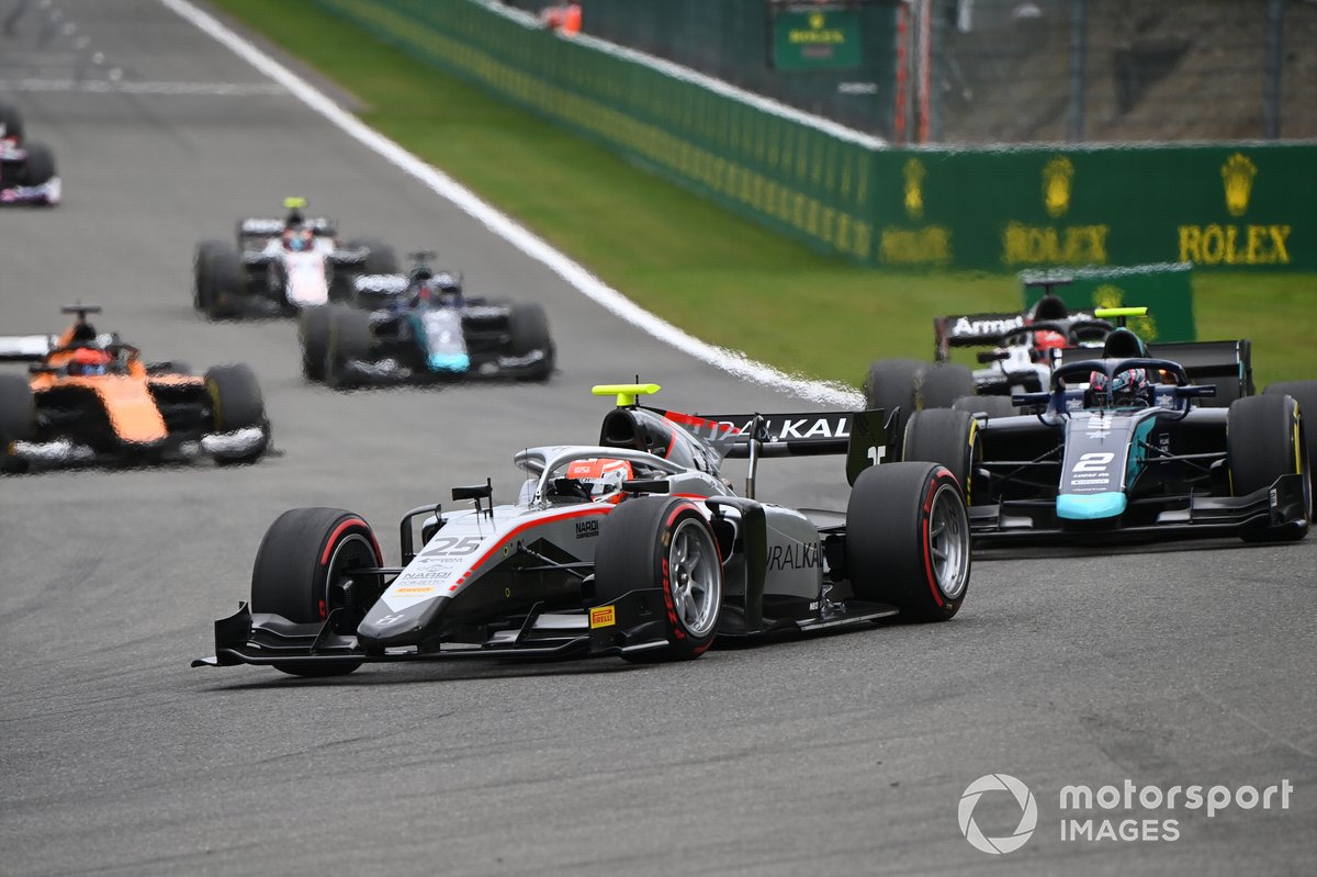 Luca Ghiotto, Hitech Grand Prix, Dan Ticktum, Dams