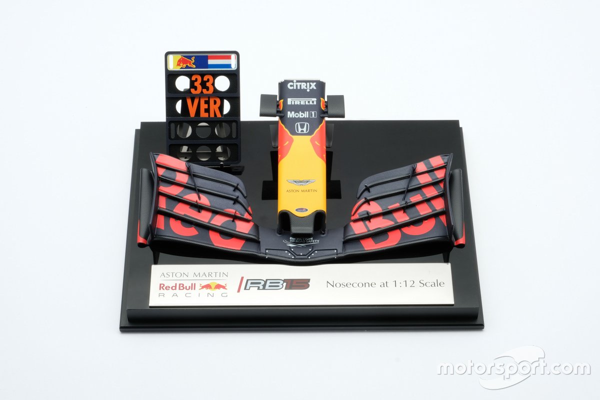Amalgam RB15 neus schaal 1:12, Max Verstappen
