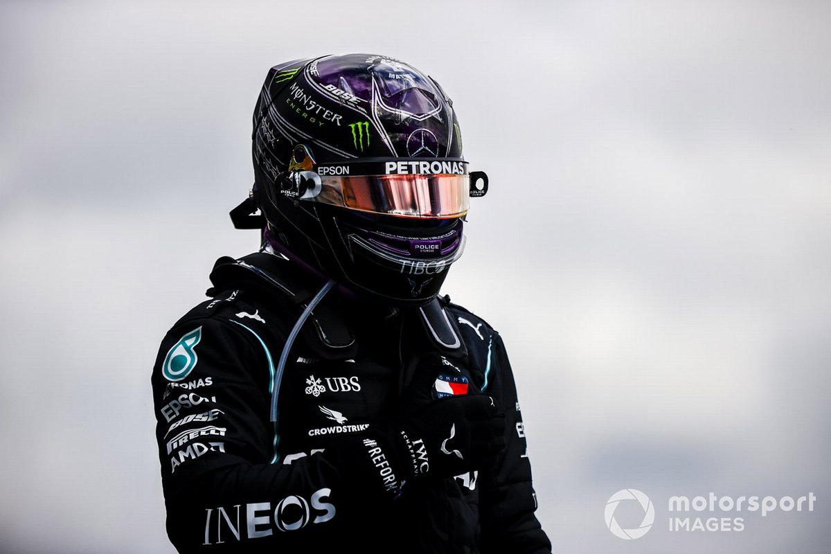 Race Winner Lewis Hamilton, Mercedes-AMG F1 celebrates in Parc Ferme