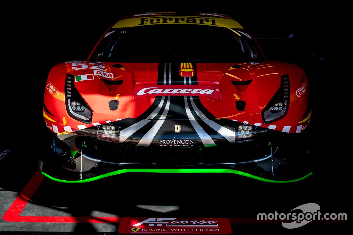 #52 AF Corse - Ferrari 488 GTE Evo: Cristoph Ulrich, Steffen Görig, Alexander West