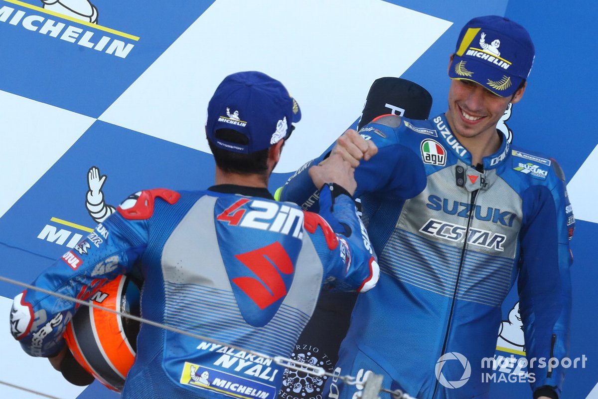 Alex Rins, Team Suzuki MotoGP, Joan Mir, Team Suzuki MotoGP