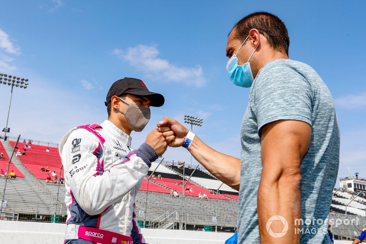 Alex Palou, Dale Coyne Racing with Team Goh Honda