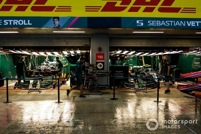 Aston Martin garage