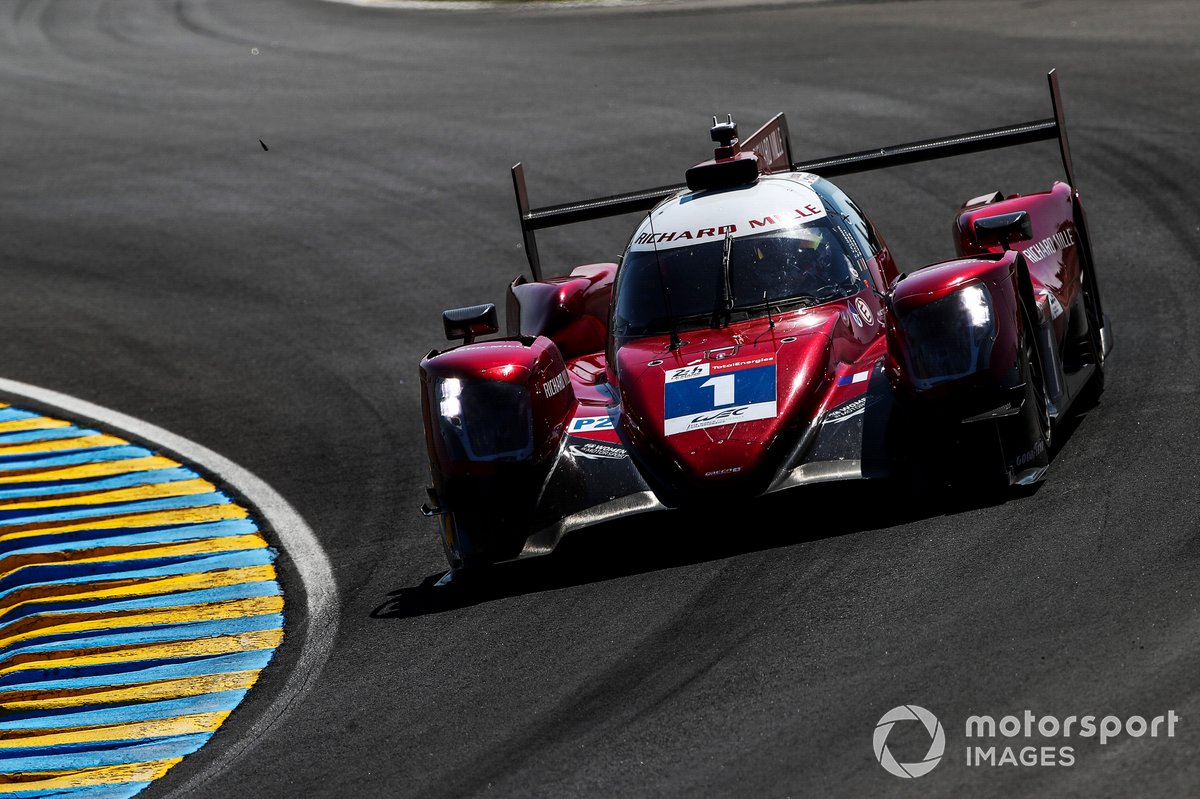 #1 Richard Mille Racing Team Oreca 07 - Gibson LMP2 of Tatiana Calderon, Sophia Floersch, Beitske Visser