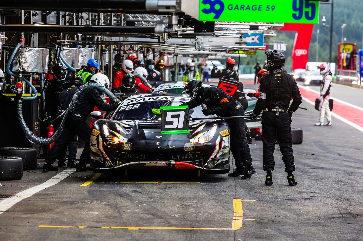 #51 Iron Lynx Ferrari 488 GT3: Alessandro Pier Guidi, Nicklas Nielsen, Côme Ledogar