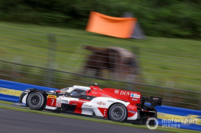 #7 Toyota Gazoo Racing Toyota GR010 - Hybrid LMP1: Mike Conway, Kamui Kobayashi, José María López