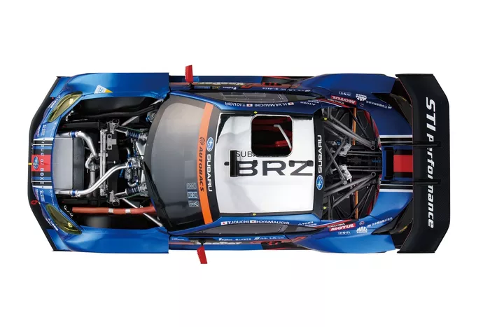 SUBARU BRZ 2021 GT300 1/8デアゴスティーニ MODEL] Weekly SUBARU BRZ