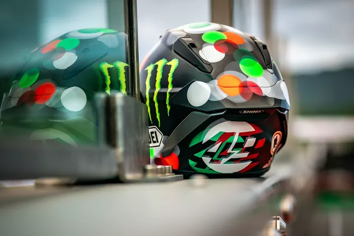 Fabio Di Giannantonio, VR46 Racing Team, special helmet
