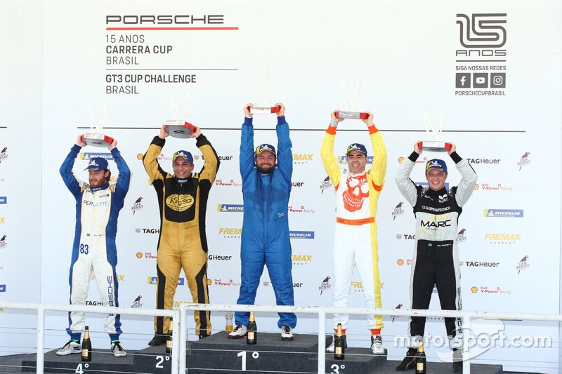 Primeiro pódio do ano - GT3 Cup - Porsche